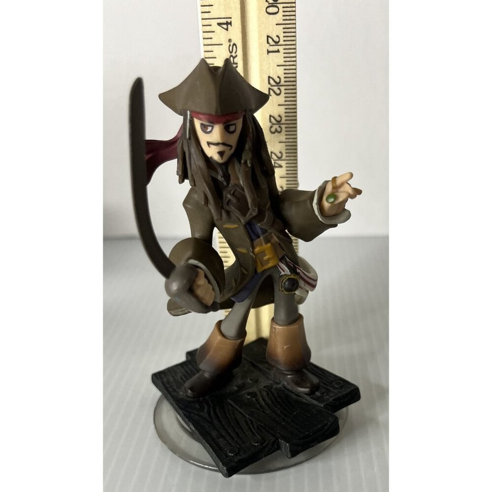 🏝️ Disney Infinity 1.0 Jack Sparrow Pirates of the Caribbean Figure - Picture 5 of 7